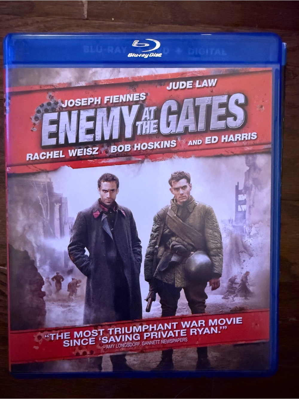 Enemy at the Gates Blu-ray Disc
